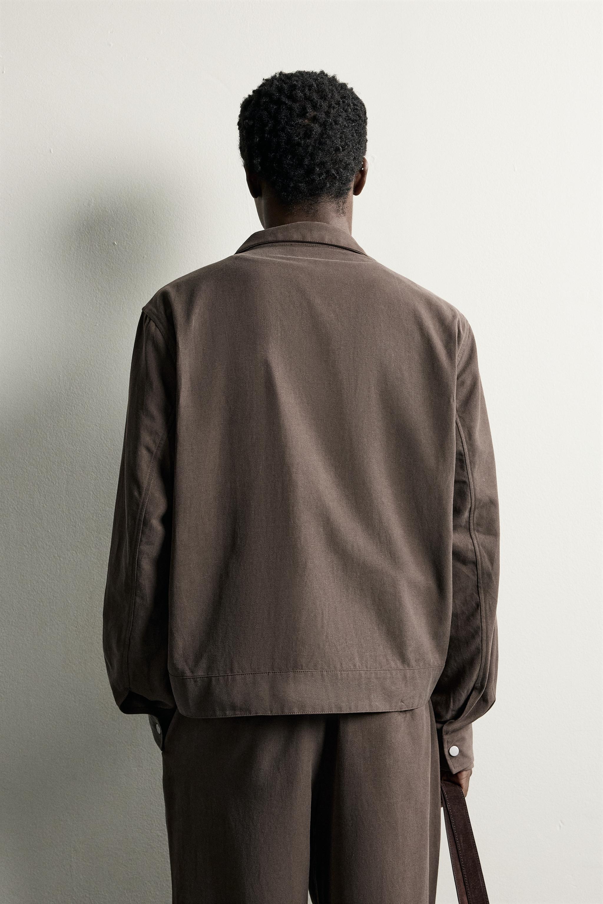 REGULAR-FIT POCKET OVERSHIRT